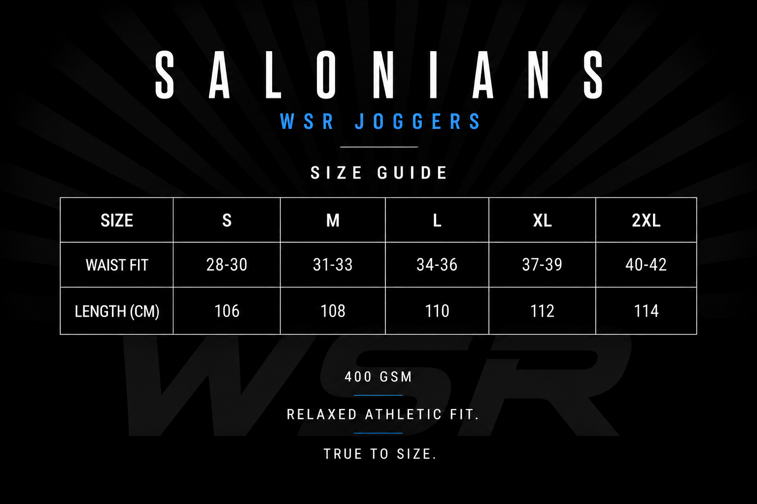 WSR Joggers