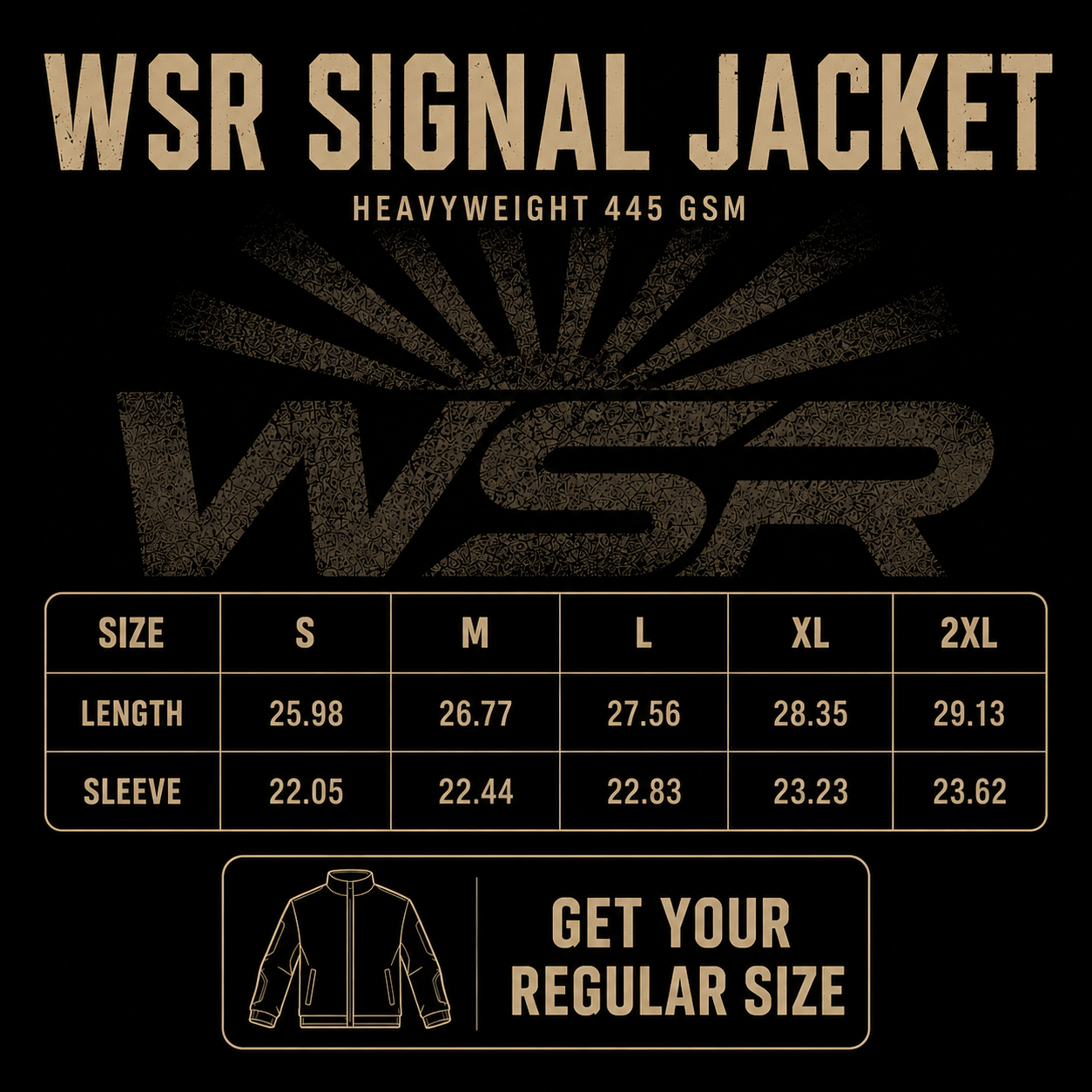 WSR Signal Jacket
